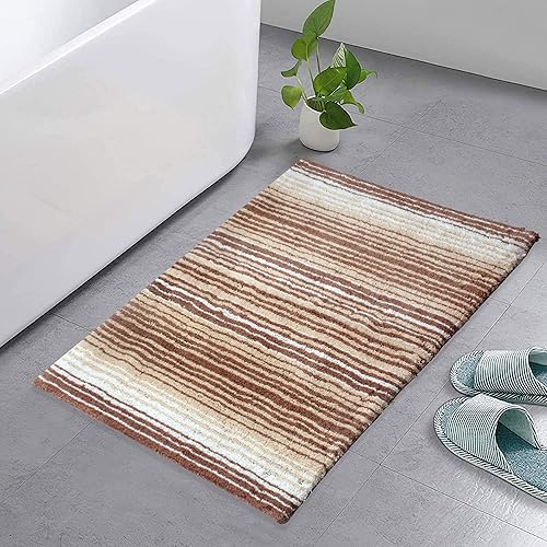Home Weavers Colección Gradiation 100% algodón para decoración de baño, alfombra lavable, tapete de baño, tapete de cocina, juego de alfombras de