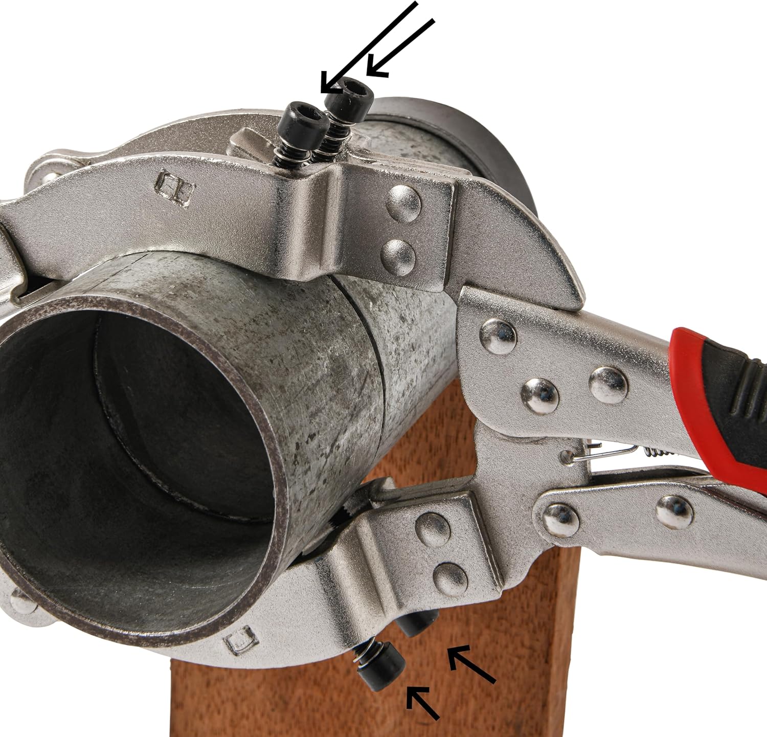 Xiao & Dao Pro Locking Welding Pipe Plier clamp, Round Tube Welding Clamp 14Inch ，woodworking 1-pack