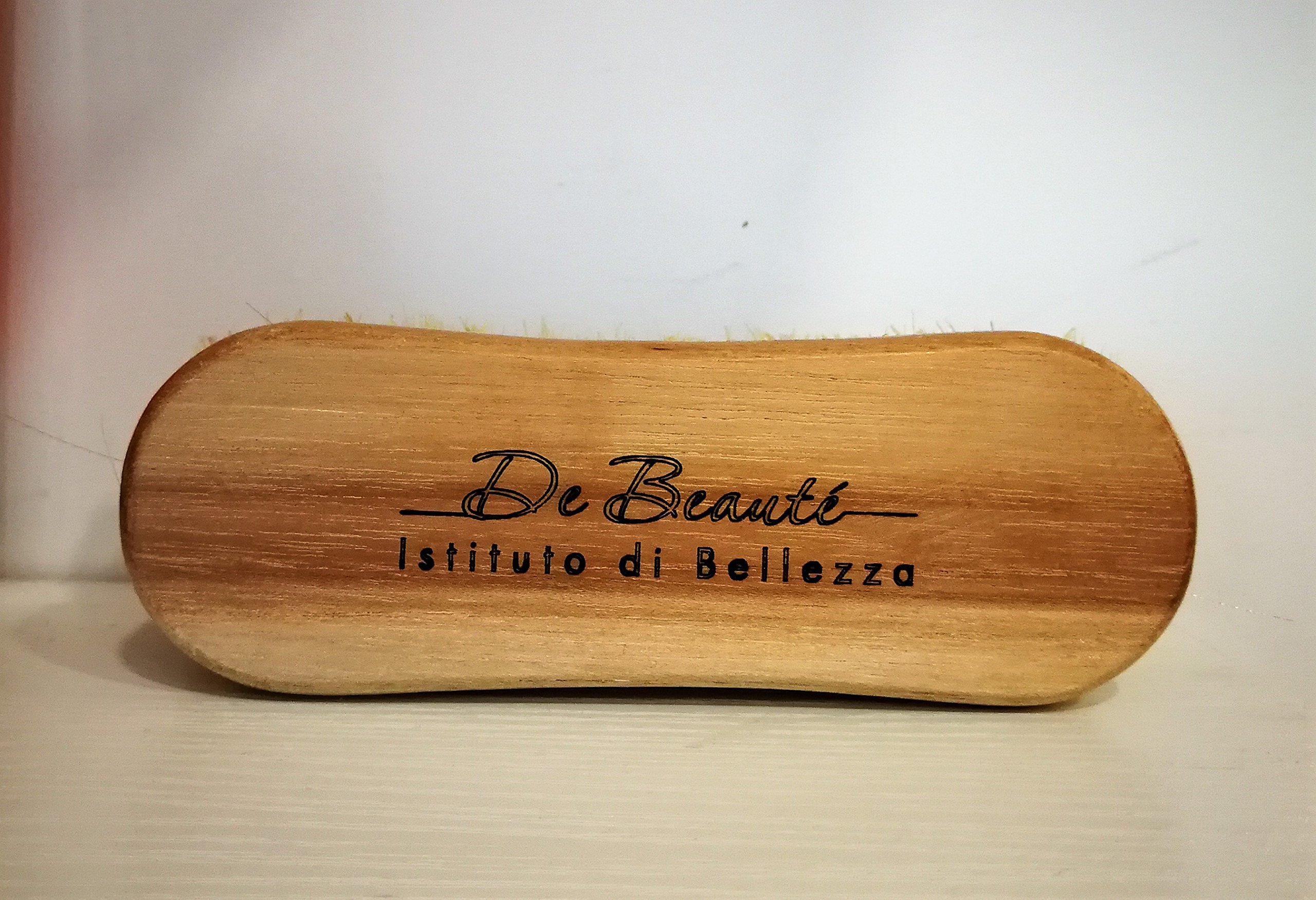 SPAZZOLA CORPO De Beauté PER SPAZZOLATURA A SECCO con SETOLE in RAME e TAMPICO ANTICELLULITE