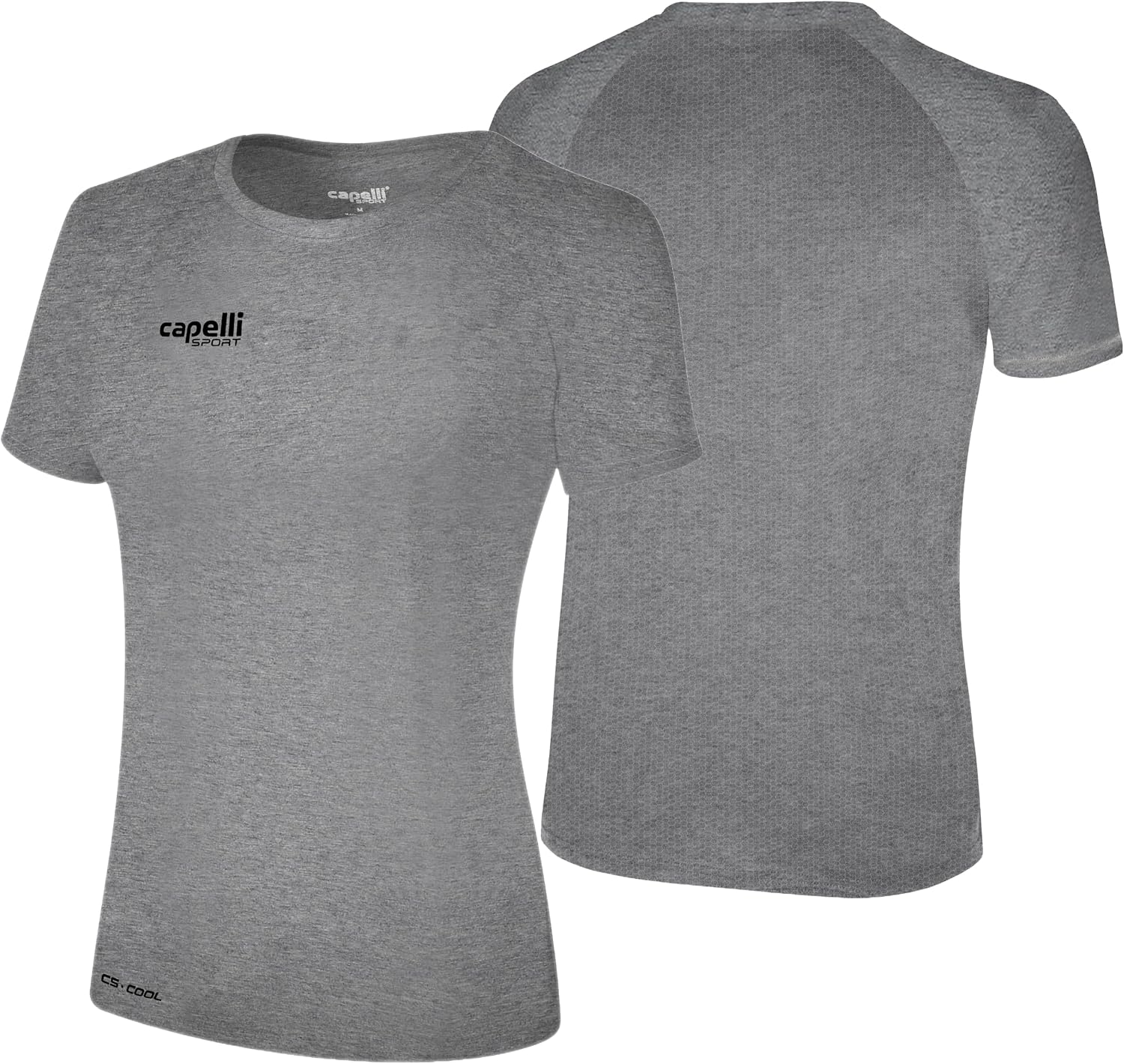 Capelli Sport Women's Women's Workout Top, Short Sleeve Crew Neck Exercise Training Jersey