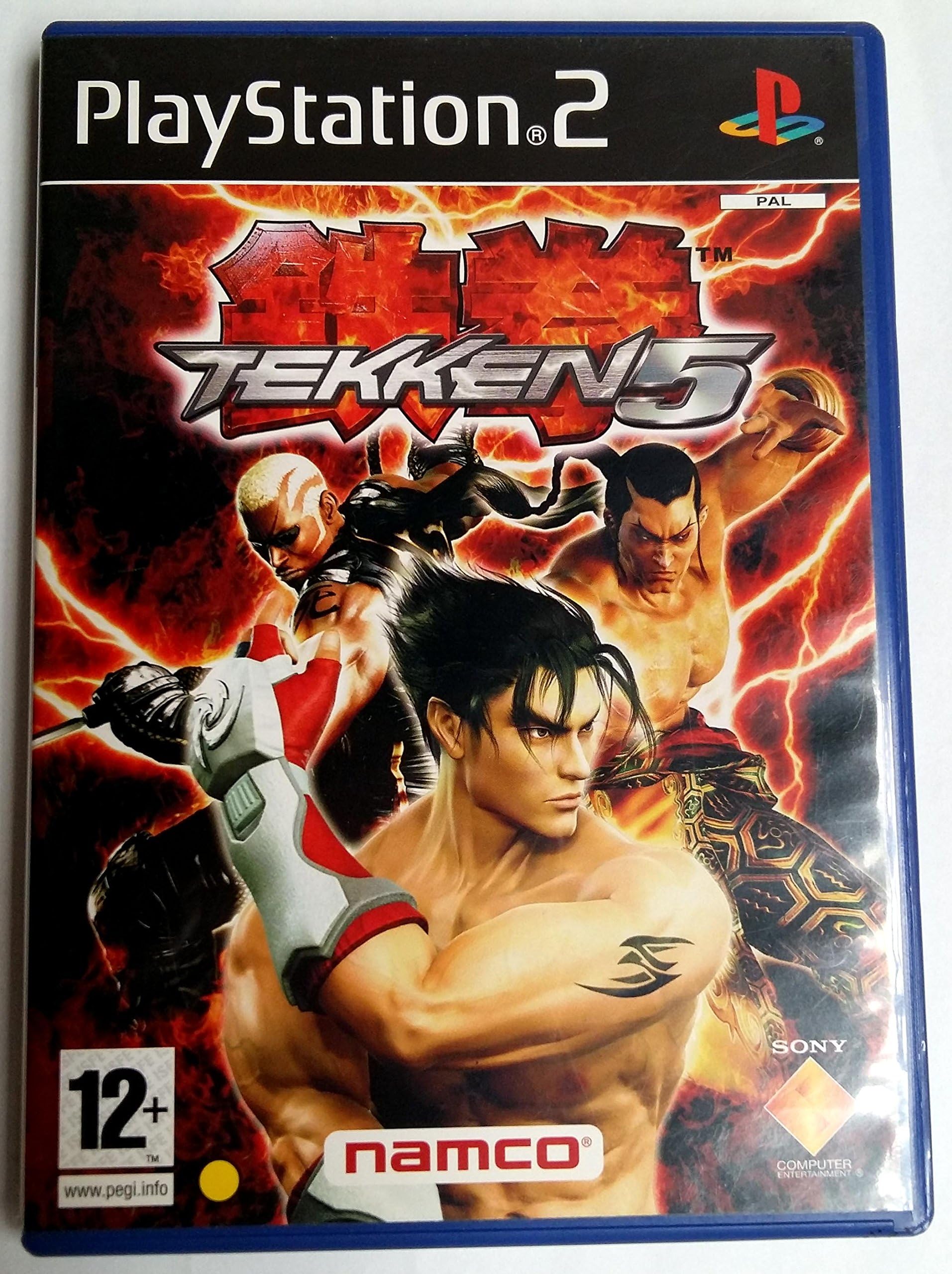 Tekken 5 Sony Playstation-2 PS2 PAL (Euro Release)