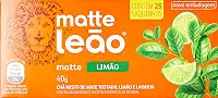 Chá Matte com Limão Leão Fuze com 25 Saquinhos