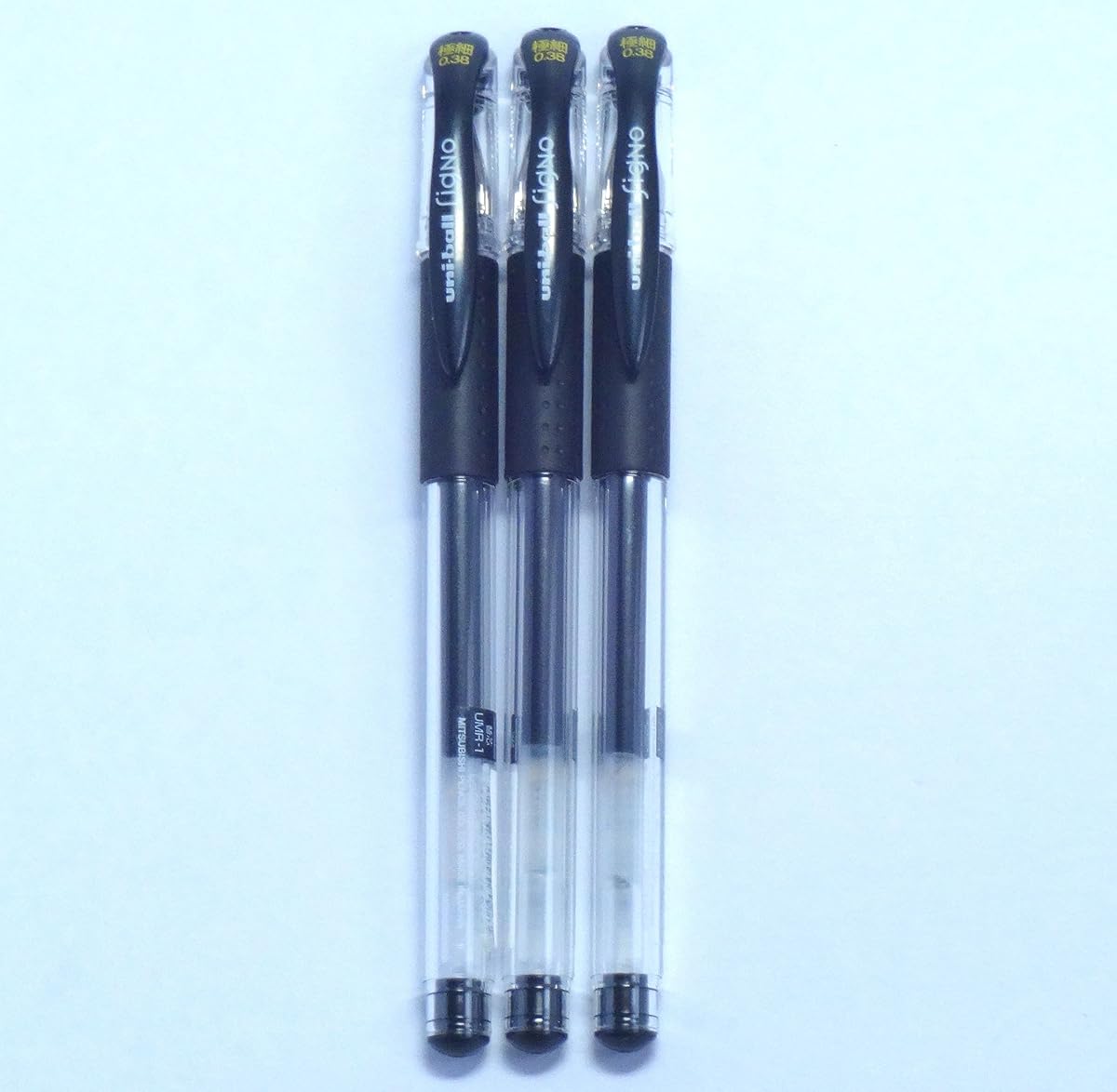 Uni-ball Signo UM-151 Gel Ink Pen Black, 0.38 mm, 3 pens per Pack (japan import) [Komainu-Dou Original Package]