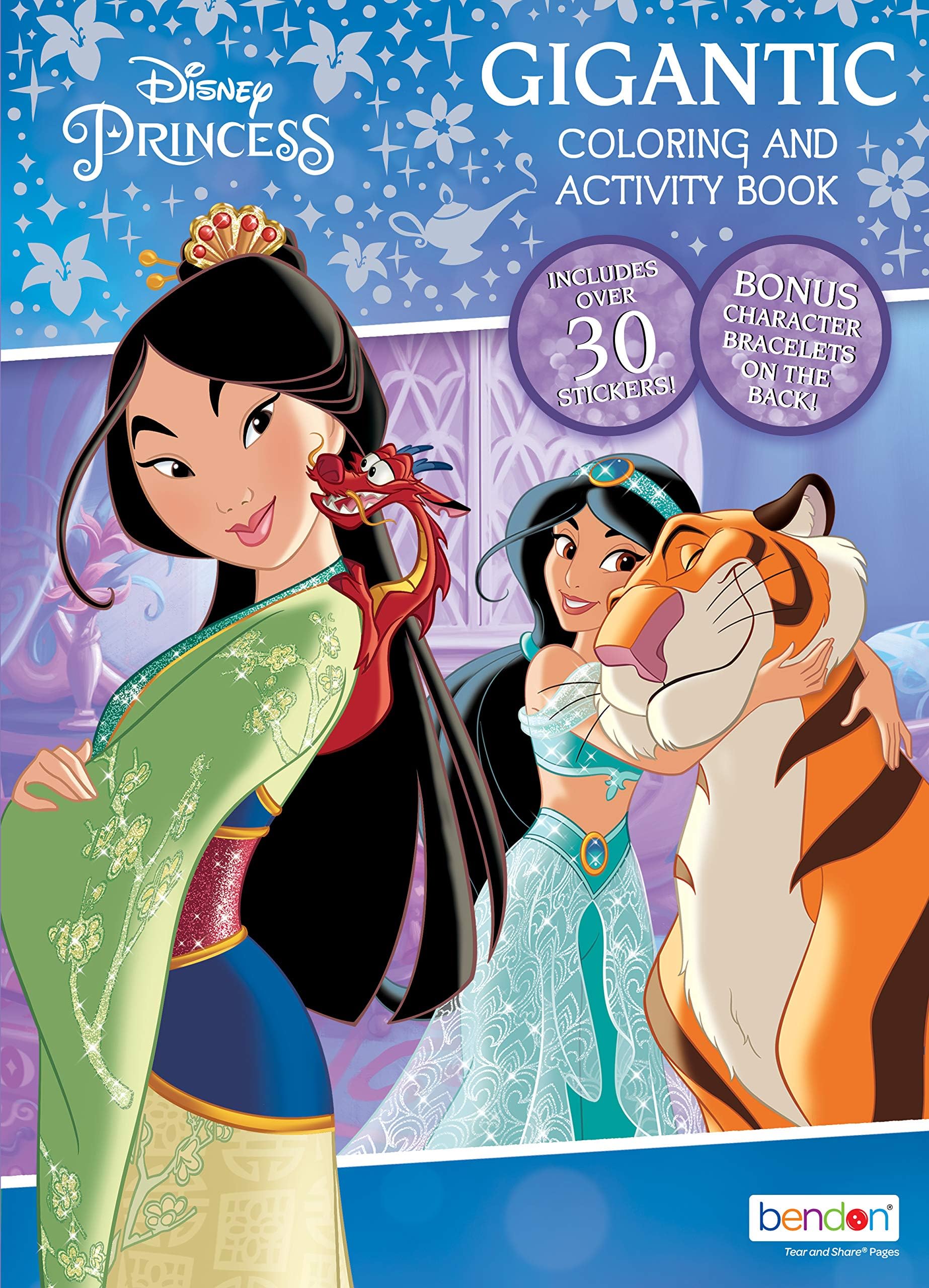 192-Page Coloring and Activity Book with Stickers 46253 Bendon