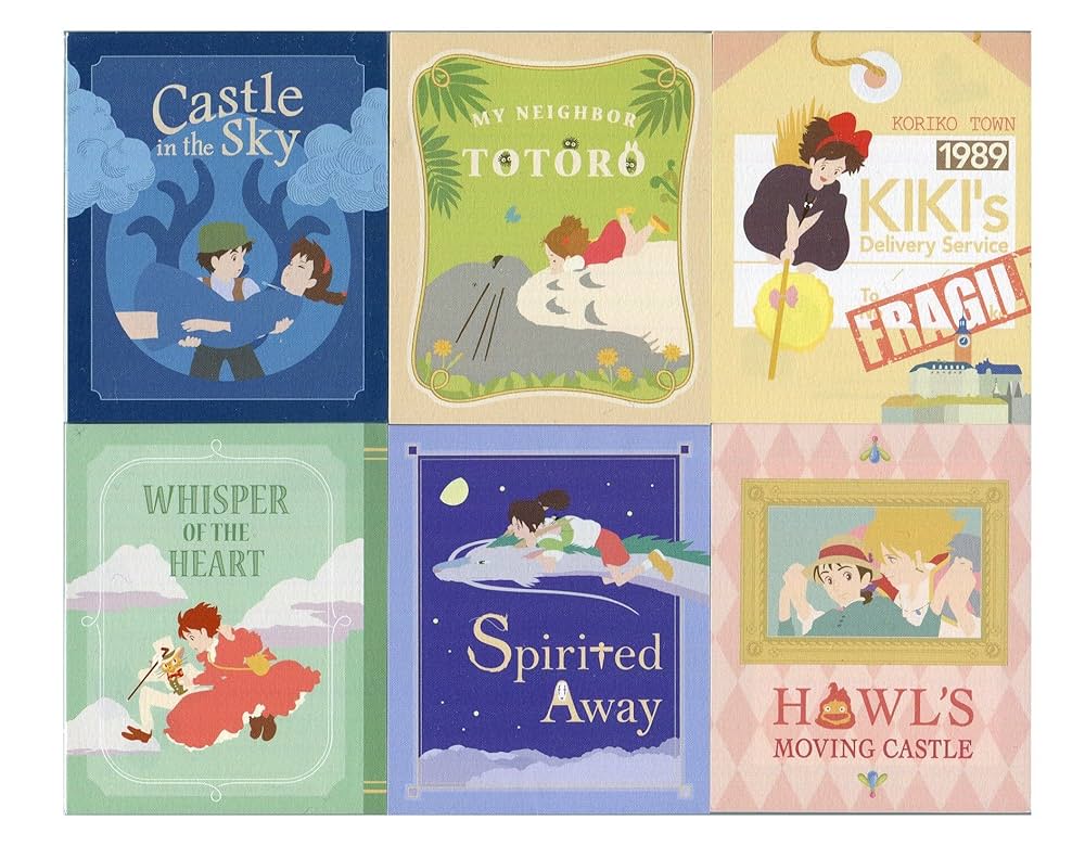 ★新品★ジブリ  メモ帳6種セット Amazon.co.jp: ジブリがいっぱい メモ帳6個セット : 文房具
