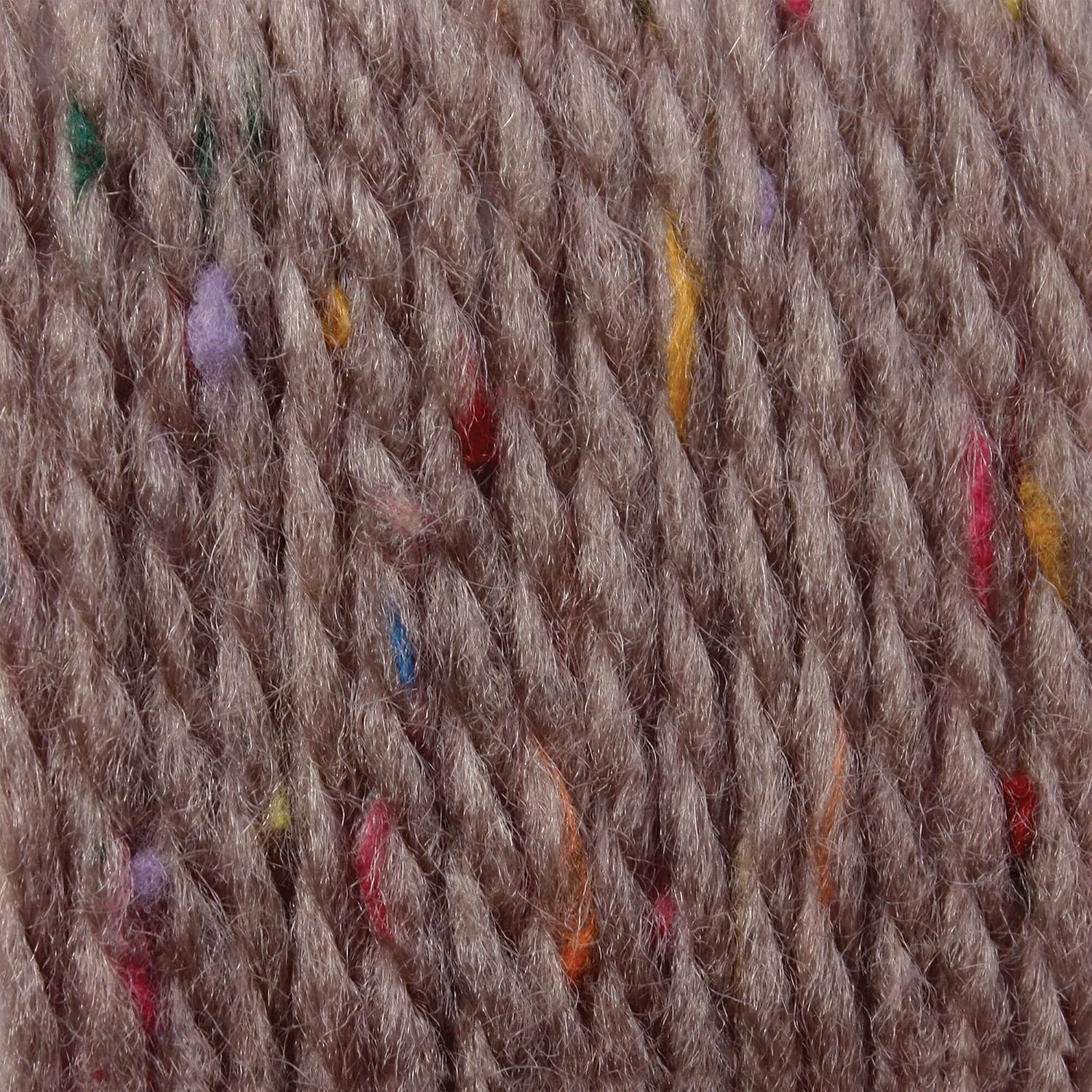 Patons Shetland Chunky Tweeds Yarn, 3 oz, Toasty Tweed, 1 Ball