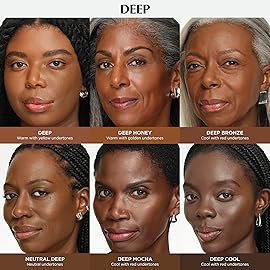 IT Cosmetics CC+ Cream (Deep Mocha) - Natural Full Coverage Foundation With SPF 50+, Color Corrector & Anti-Aging Hydrating Serum, Hyaluronic Acid + Peptides, Lightweight - 1.08 fl oz