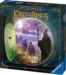 Ravensburger Lord of the Rings Adventure Book - Immersive Family Strategy Board Games for Kids and Adults Age 10 Years Up - 1 to 4 Players