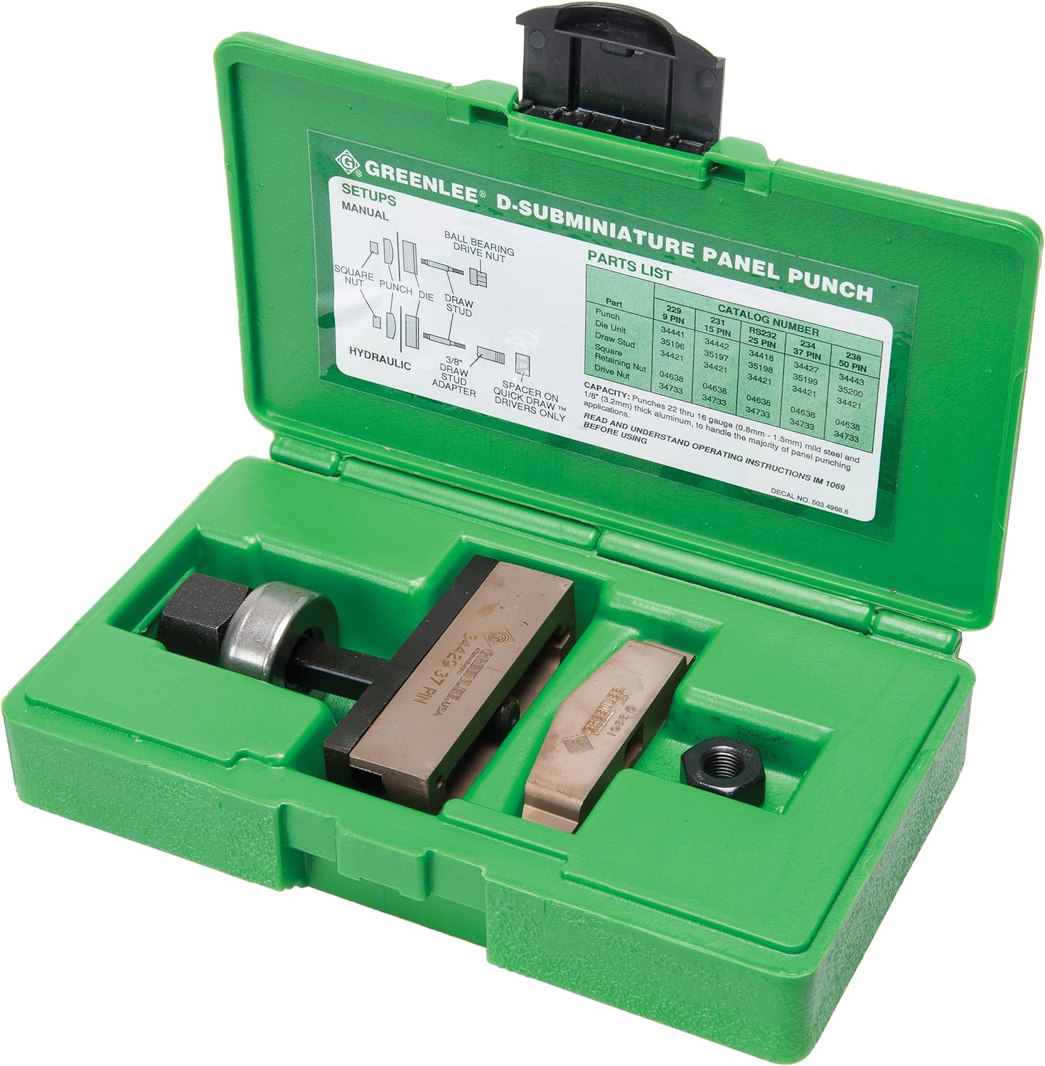 Greenlee 234 Knockout Punch Unit