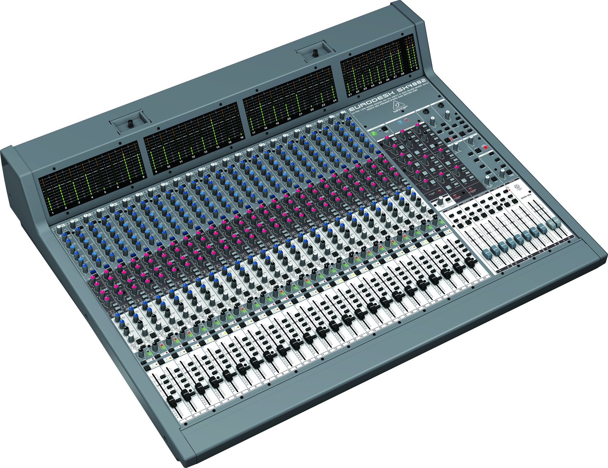 Behringer EURODESK SX4882 Ultra-Low Noise-Design 48/24 Input 8-Bus 