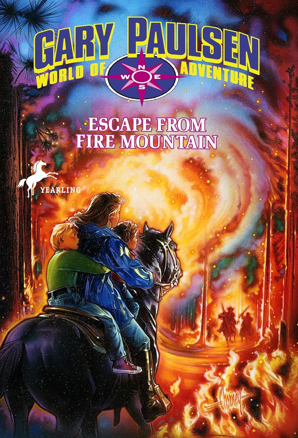 Escape from Fire Mountain (World of Adventure): Paulsen, Gary ...