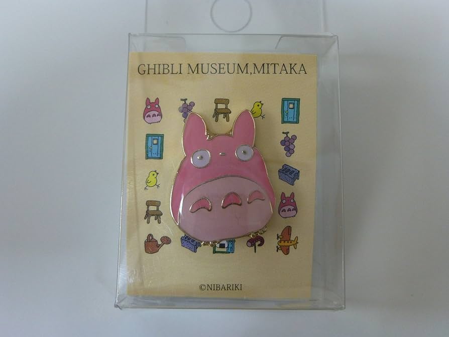 Amazon | となりのトトロ ピンク トトロ ピンバッチ ピンズ 三鷹の森