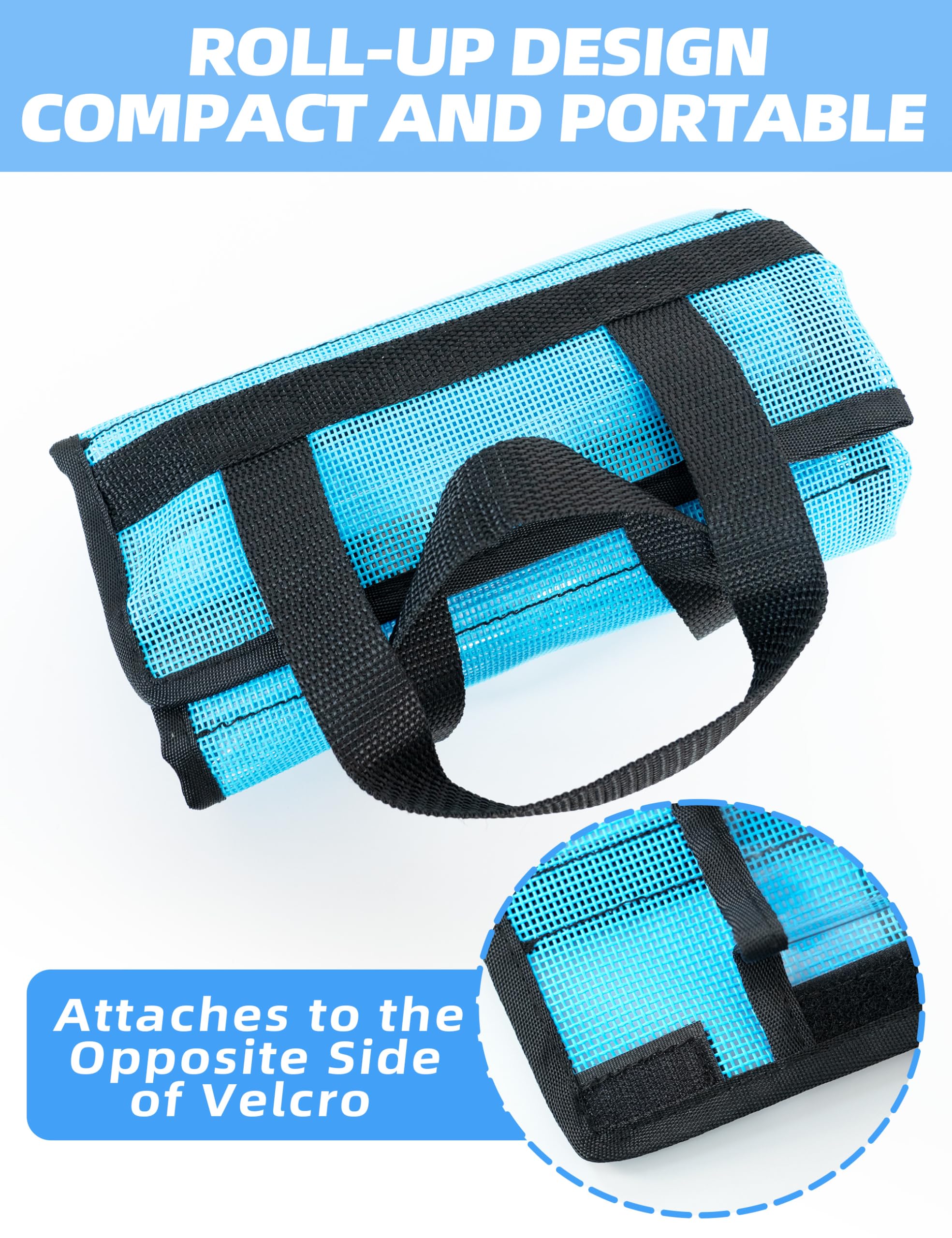 BLUEWING 5 Pockets Tackle Storage Bag for 9in Trolling Lure