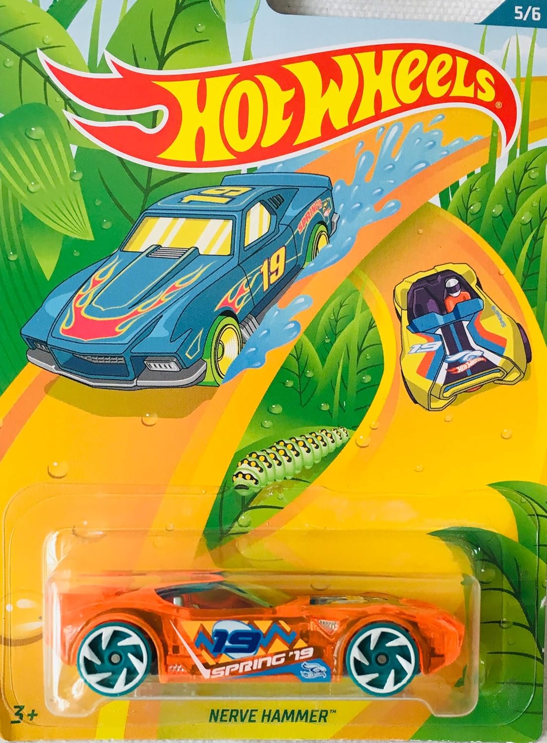 Hot Wheels Spring Mix Vehicle Collection Exclusive Bundle of Six Cars