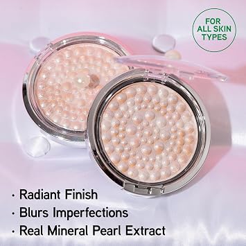 Physicians Formula Powder Palette Mineral Glow Pearls, Hypoallergenic Face Powder, Silky Smooth & Radiant Finish Beige Pearl