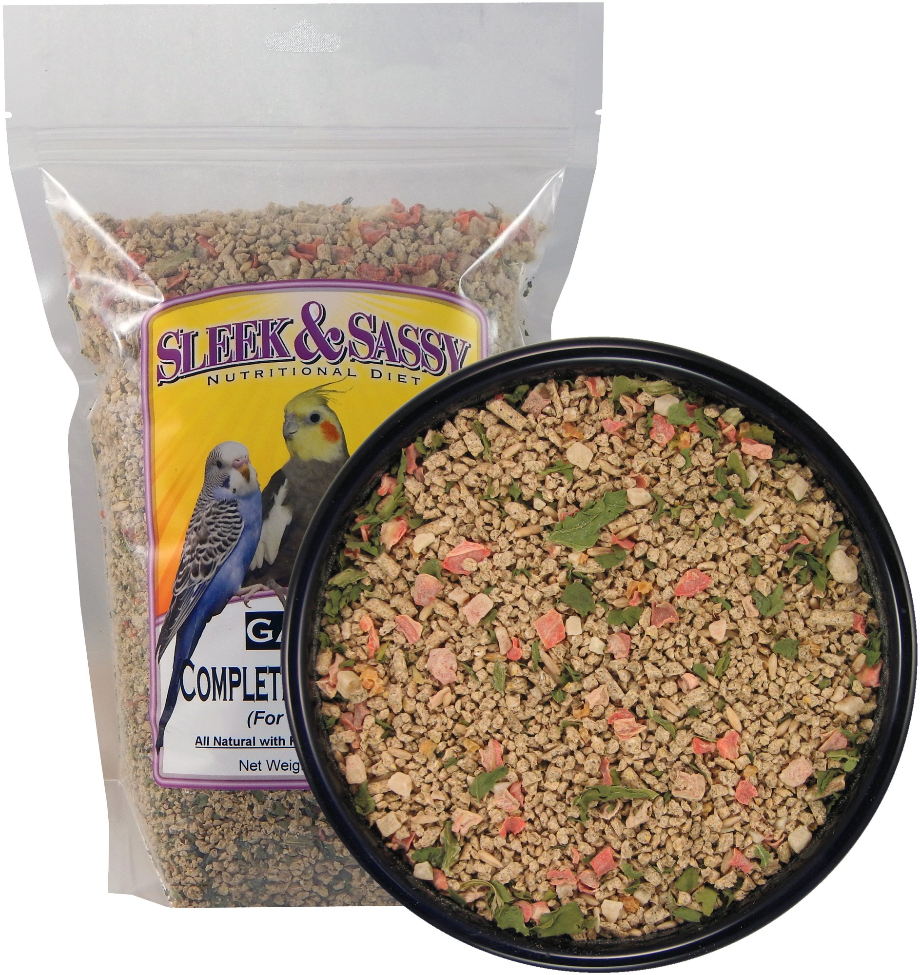 SLEEK & SASSY Garden Complete Crumble Small Bird Food (2 lbs.)
