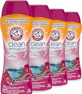 Sponsored Ad - Arm & Hammer In-Wash Scent Booster, Tropical Paradise, 24 oz, Pack of 4