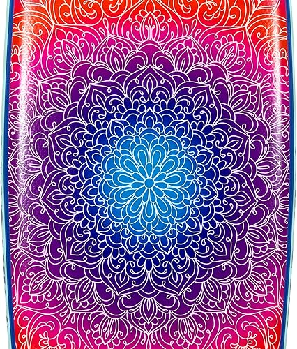 Miniatura 6 de Diatom CX - Tabla de remo inflable estable de 10 pies y 6 pulgadas (6 pulgadas de grosor, 34 pulgadas de ancho) ISUP bomba manual de triple acción,