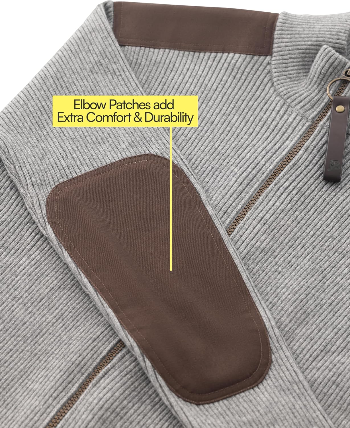 Joe & Bella Magnetic Zipper Sweater | Men’s Magnetic Closure Shirt | Adaptive Clothing for Men