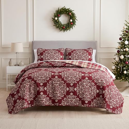 Southshore Fine Linens Printed Quilt Sets Microfiber Collection