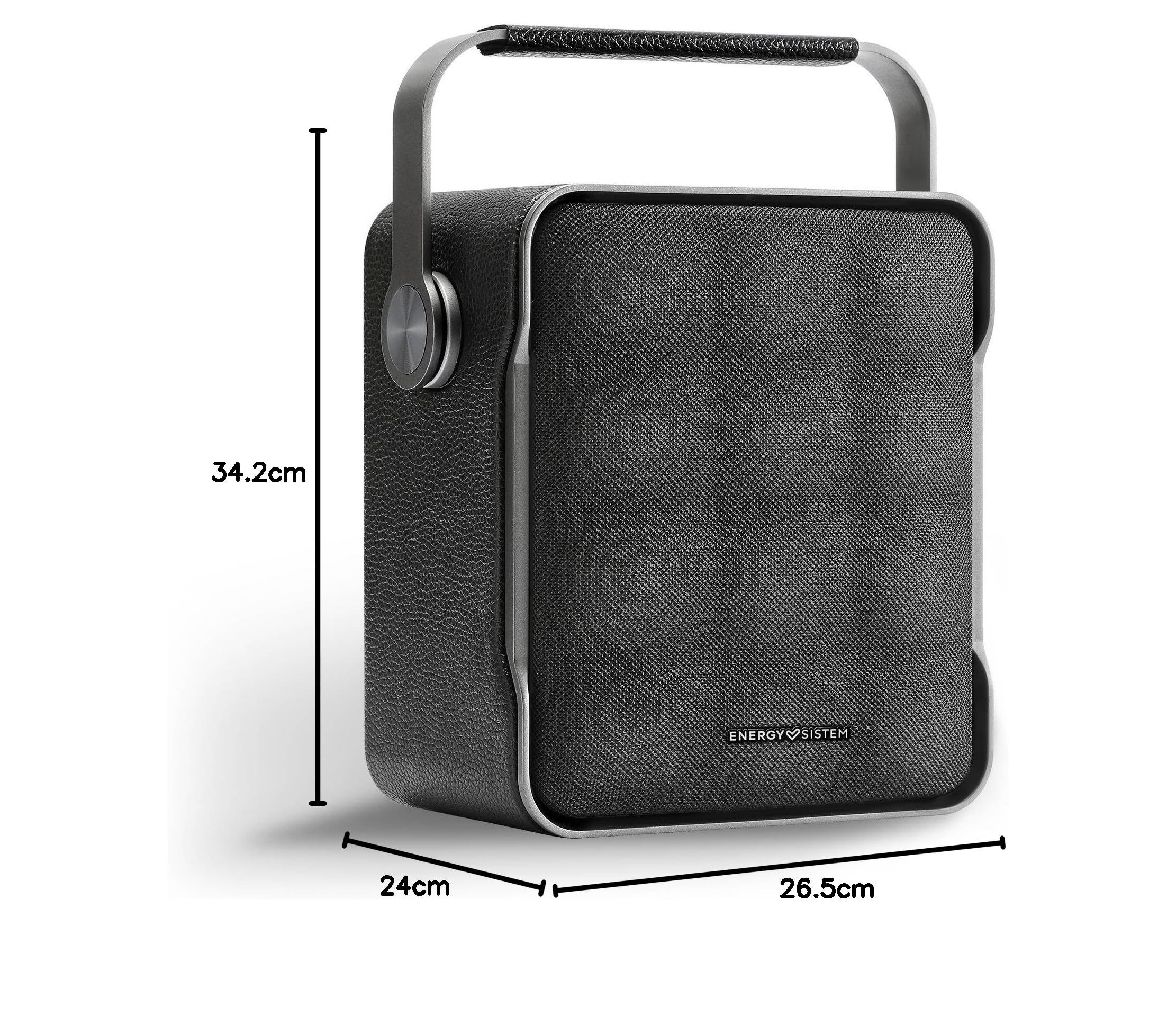 Energy Sistem Classy Essence głośnik Bluetooth 70 W, z funkcją True Wireless Stereo, regulowany korektor, dodatkowy bas, bateria 8h, USB, MP3, WAV, FLAC, konstrukcja premium z aluminium i wbudowanym