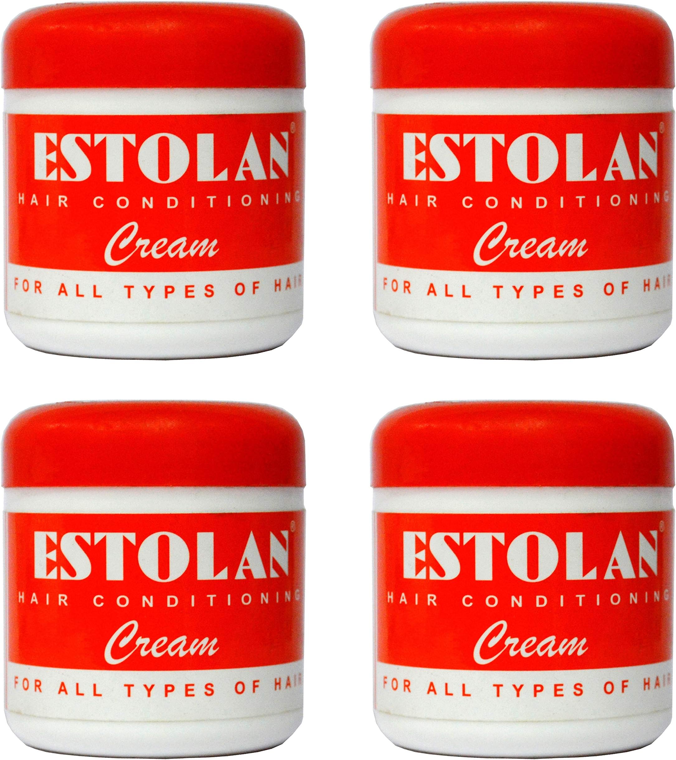 Hair Conditioning Cream JAR designed by German experts with added minerals and special long lasting cool aqua fragrance (100 G x 4)