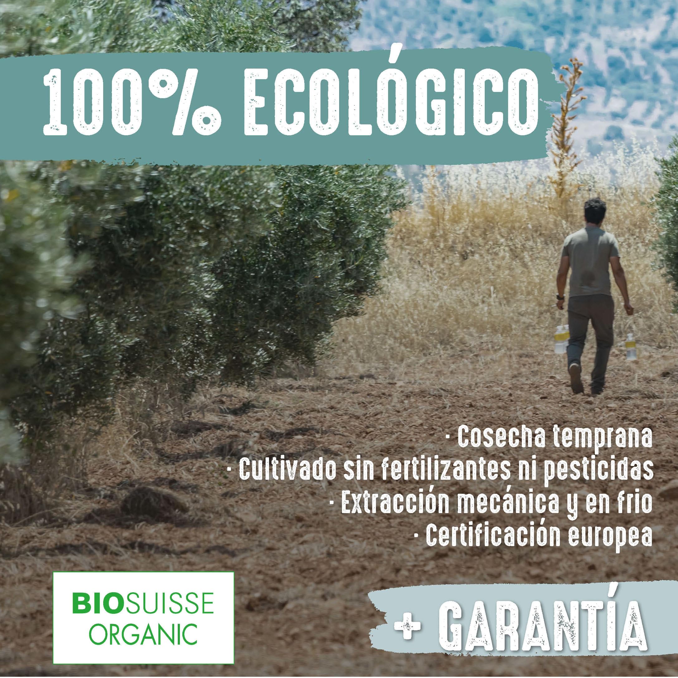 NOMBRE PROPIO Pack de Aceite de Oliva Virgen Extra Ecológico 100% Español - Formato Bag in Box - 3L Arbequina + Picual y 3L Picual - Rico en polifenoles. Certificación Europea - 6L AOVE