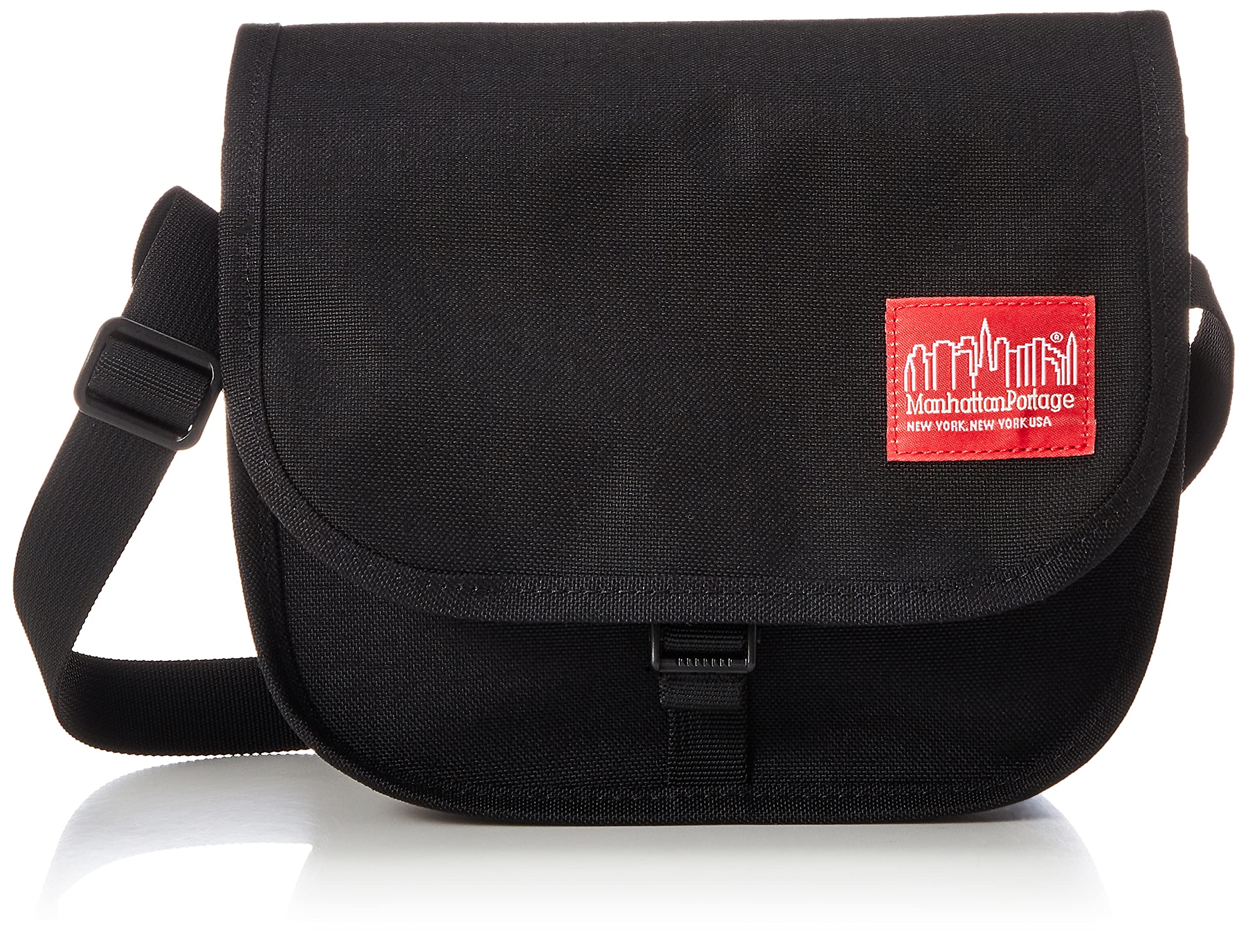 【美品】Manhattan Portage ショルダーバッグ　ブラック　別注 Manhattan Portage BLACK LABEL ショルダーバッグ HIGH LINE