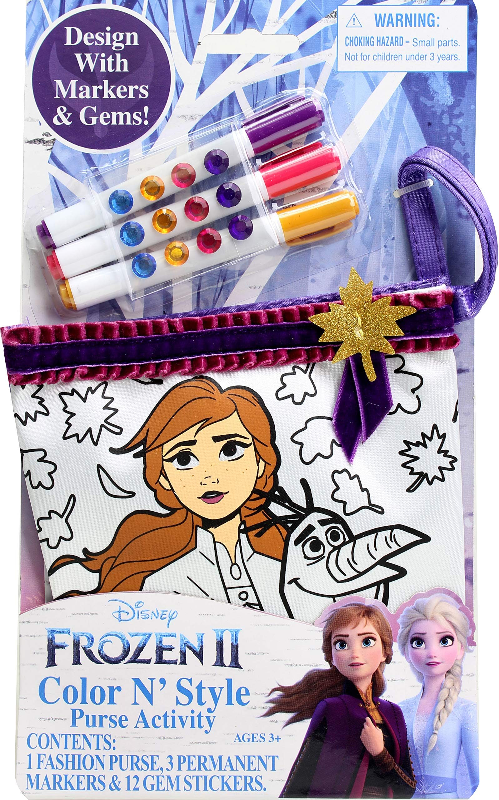 Frozen Color N Style Travel Purse