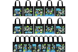BANBALLON 20 PCS Video Game Party Favor Bags