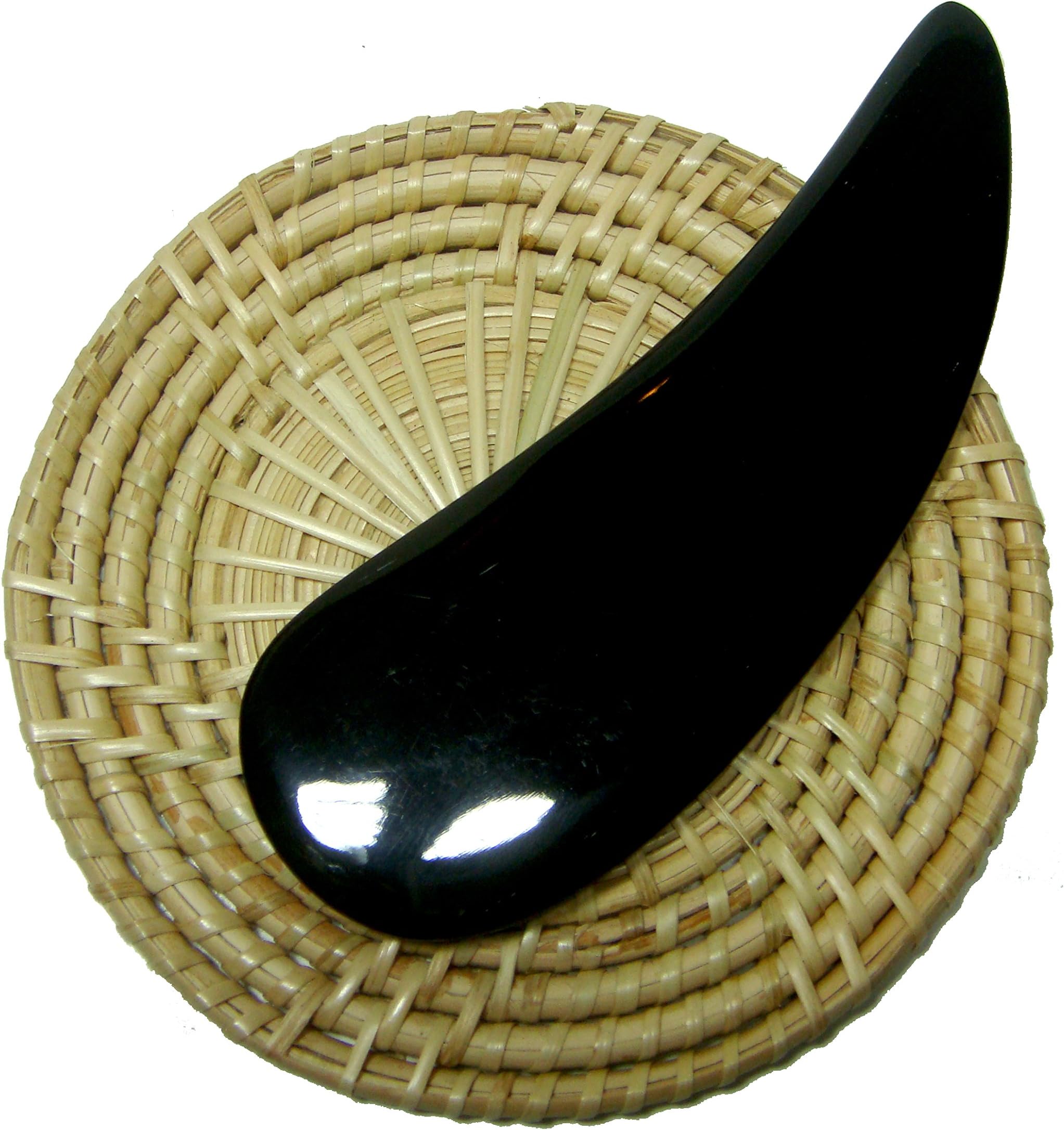 NareeGreen Gua sha Guasha Buffalo Horn Guasha Scraping Tool for Beauty facial - Drop water Shape