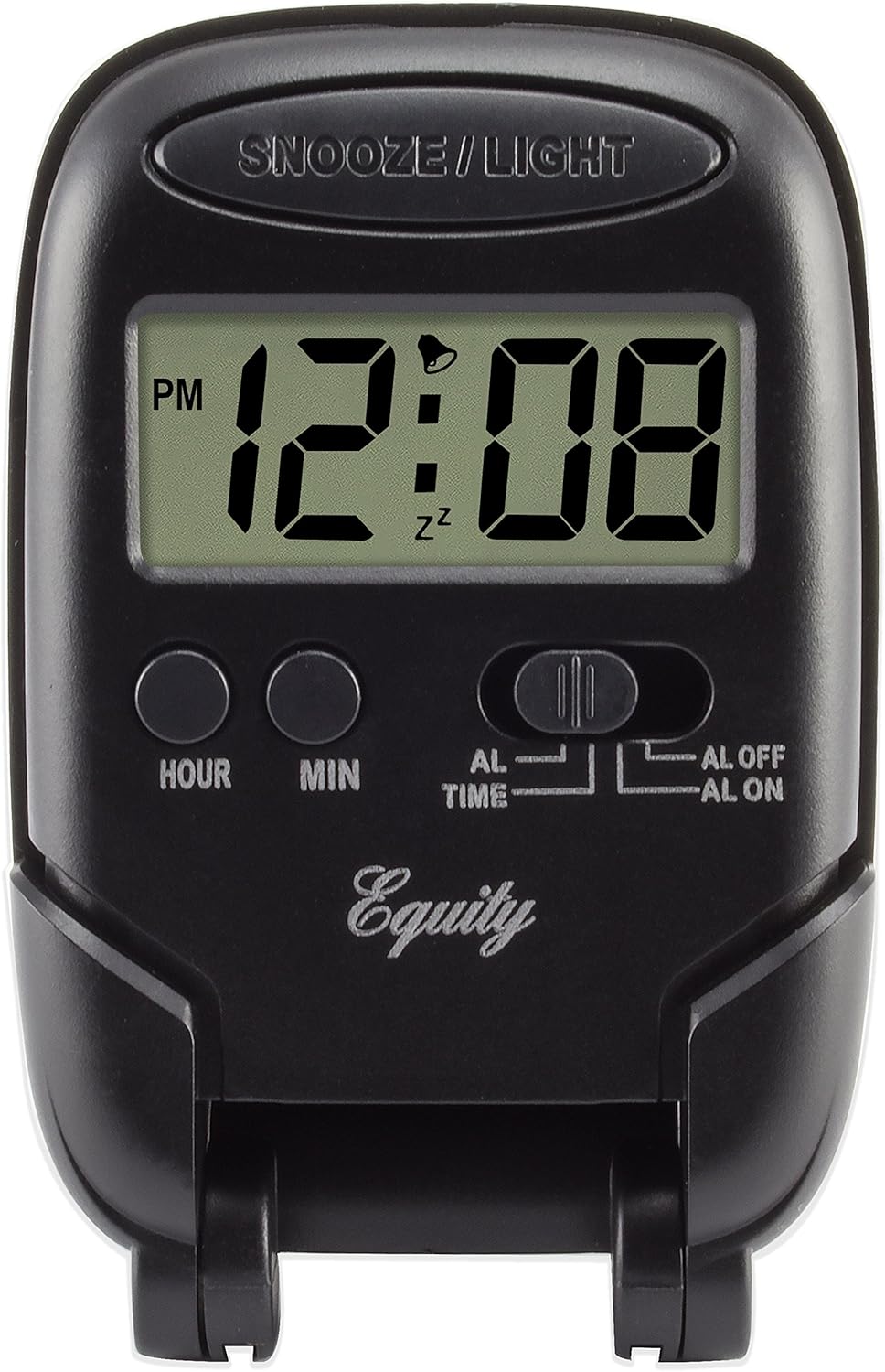 Amazon.com: Equity 31302 LCD Fold-Up Travel Alarm Clock with Blue ...
