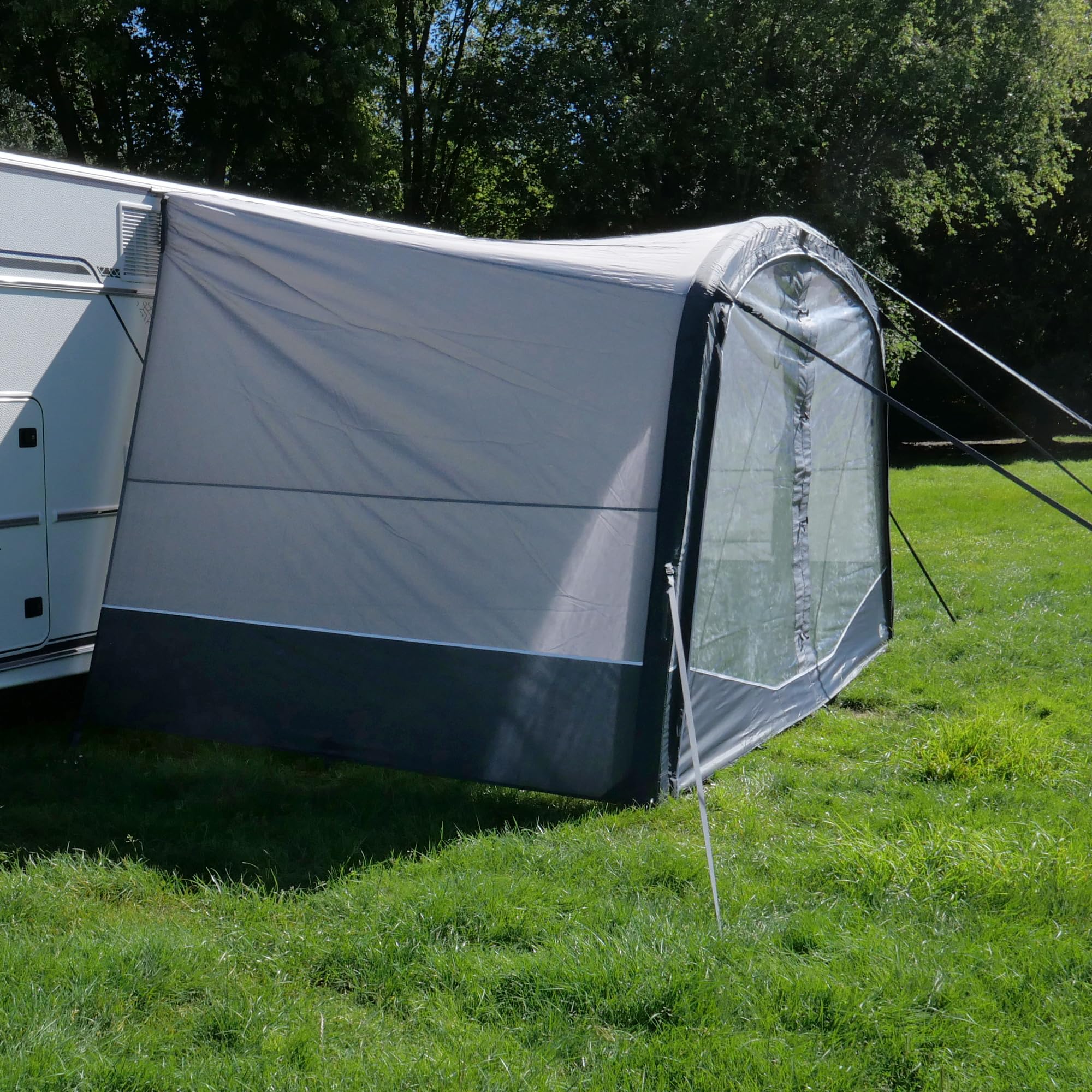 your GEAR Otranto Air - Techo solar inflable de 380x250 cm, columna de agua de 5000 mm, ideal para caravanas y autocaravanas, protección solar