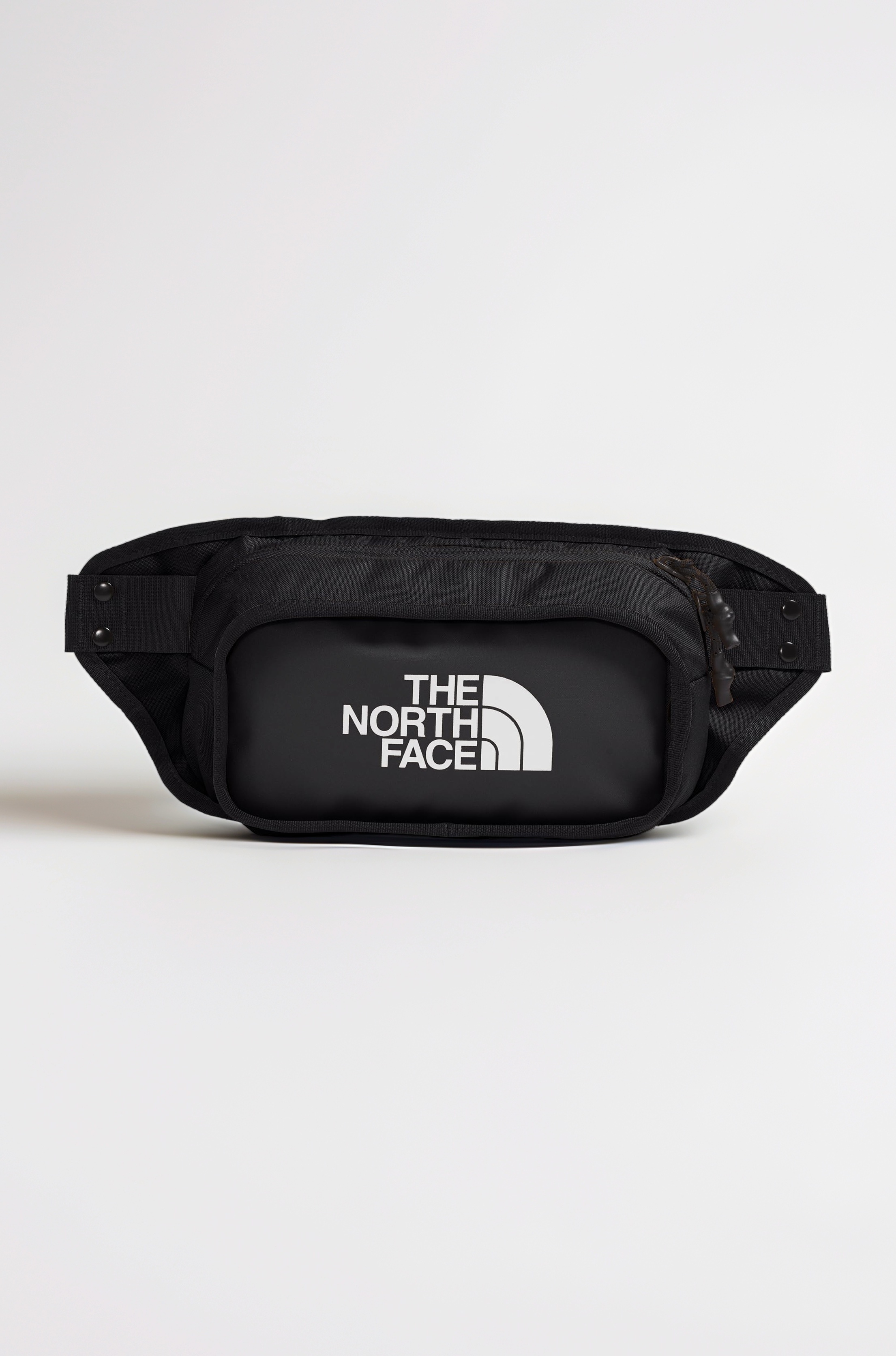 THE NORTH FACE Explore Hip Fanny Pack | Crossbody SIing With Water Repellent Finish, 3 Liters, Adjustable Strap, TNF Black/TNF White-NPF, One Size, Explore Hip Fanny Pack