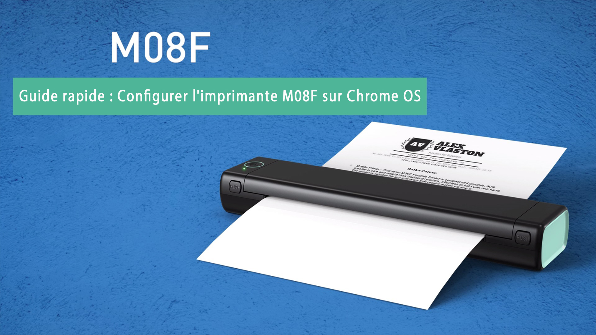 Imprimante Thermique Portable A4 Odaro M08F - Bluetooth, Compacte, Légère, Compatible Smartphones Et Ordinateurs - Rose