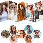 SOJOS Small Square Polarized Sunglasses for Men and Women Polygon Mirrored Lens SJ1072