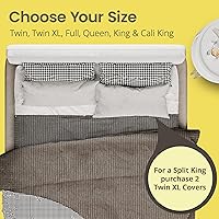 Vista 7 de SafeRest Protector de colchón impermeable tamaño Queen – Funda de cama ajustada absorbente, transpirable y suave con bolsillos elásticos de 18