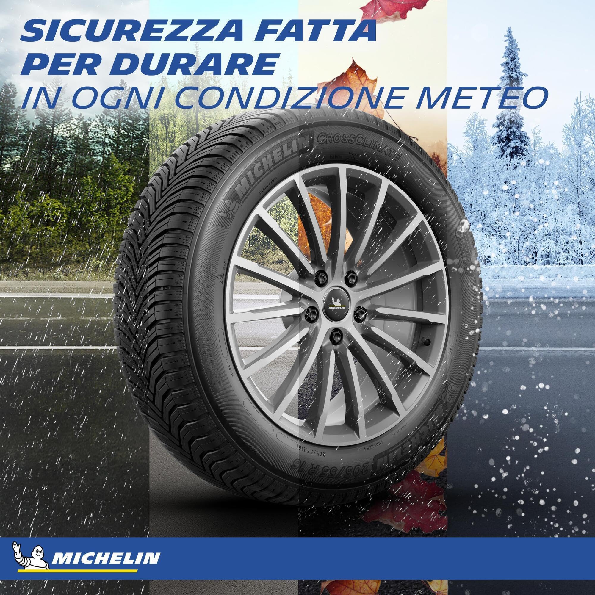 Pneumatico Tutte le stagioni Michelin CROSSCLIMATE+ 165/65R15 85H XL