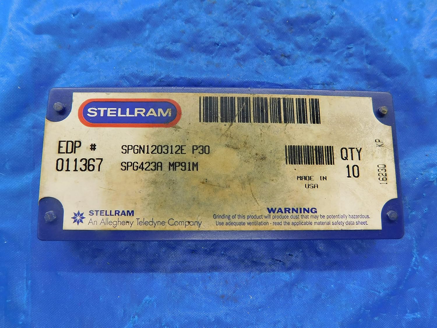 7PCS New STELLRAM SPG423A MP91M Carbide Turning Inserts SPGN120312E P30 - MB5645AS1