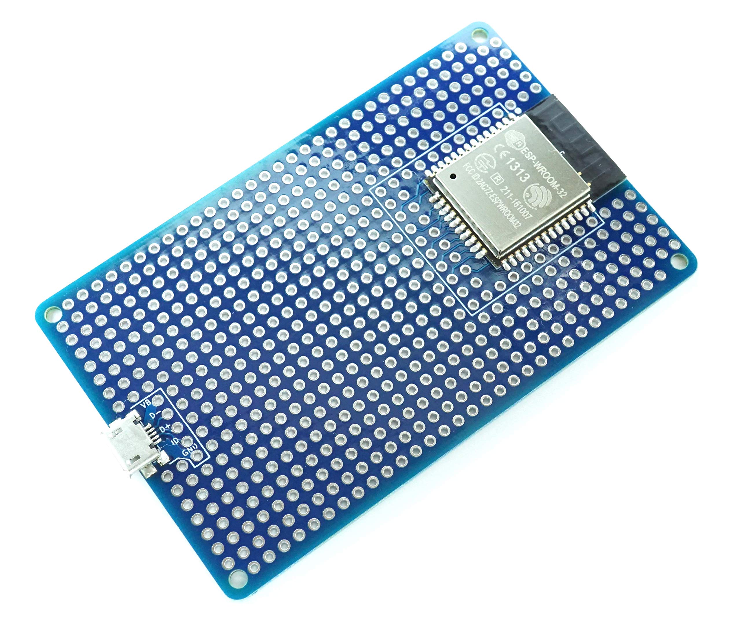 Amazon.co.jp: ESP-WROOM-32 プロト基板 L + USB micro B : 産業・研究 