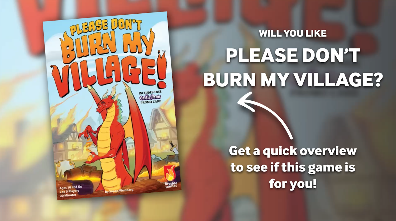 „Please Don't Burn My Village“ – Strategiespiel Für 2–5 Spieler Ab 10 Jahren