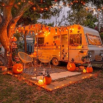 12個セット チューリップ LEDライト ソーラーパネル 橙色オレンジ花 12