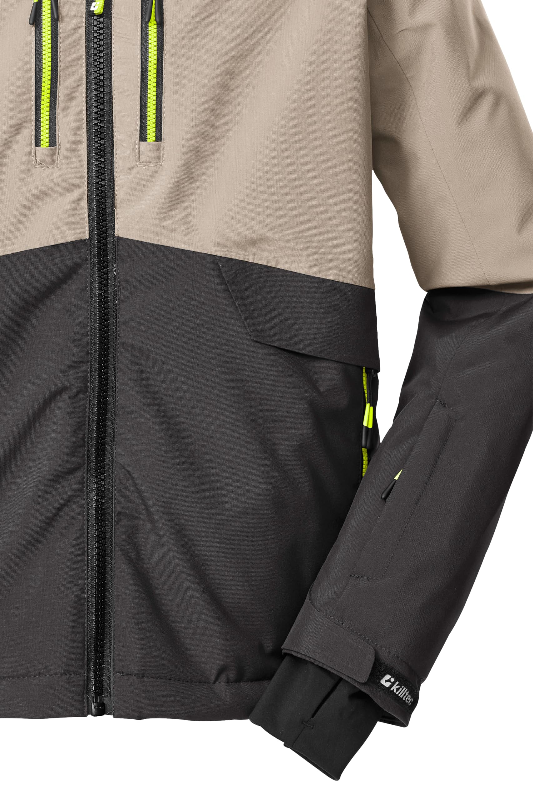 Killtec Ksw 201 Bys Ski Jckt Veste de ski/fonctionnelle avec capuche et jupe pare-neige Garçon