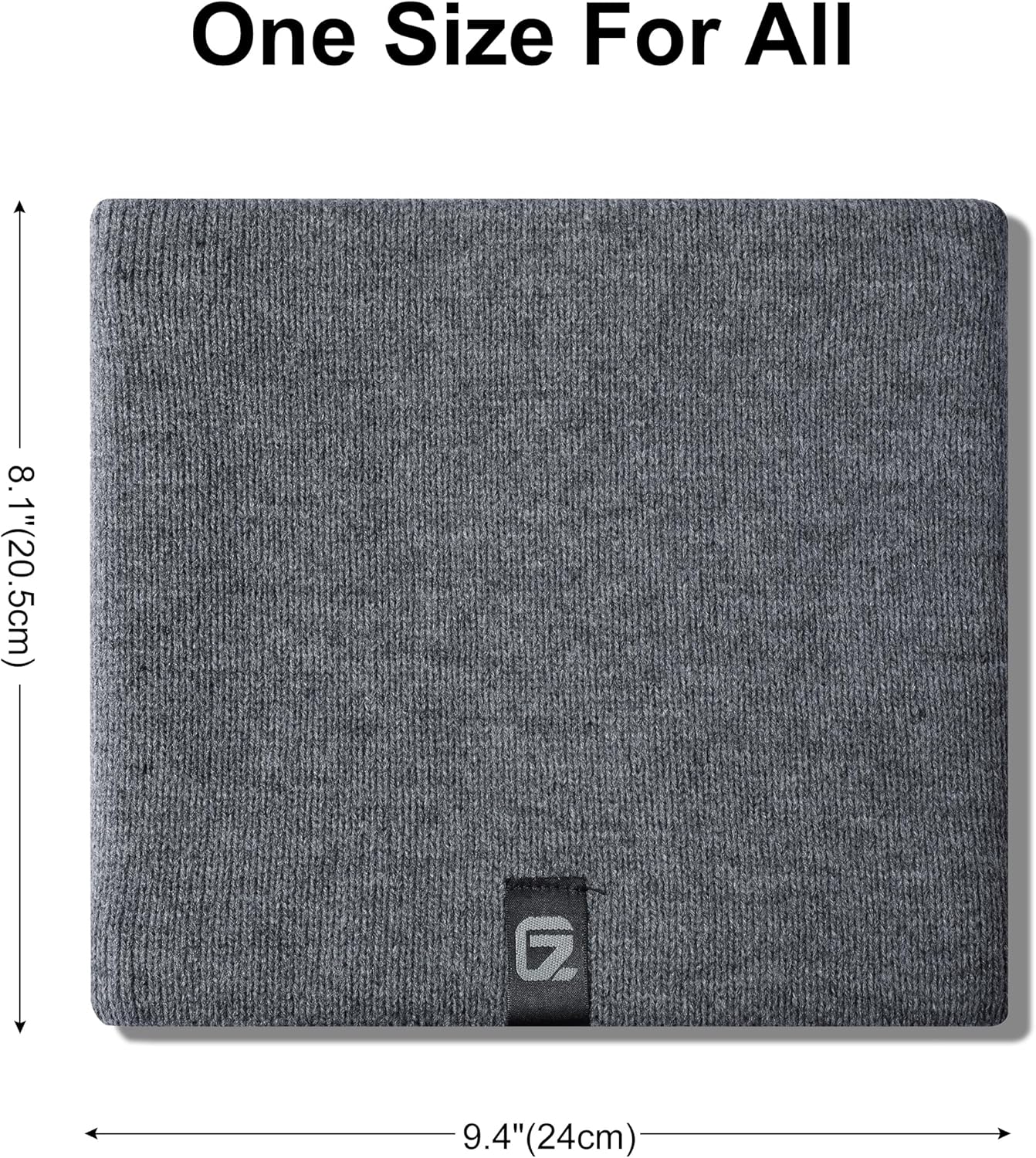 GADIEMKENSD Winter Neck Gaiters, Unisex Thermal Thick Warm Fleece Lined Stretchy Windproof Cold Weather - Image 7