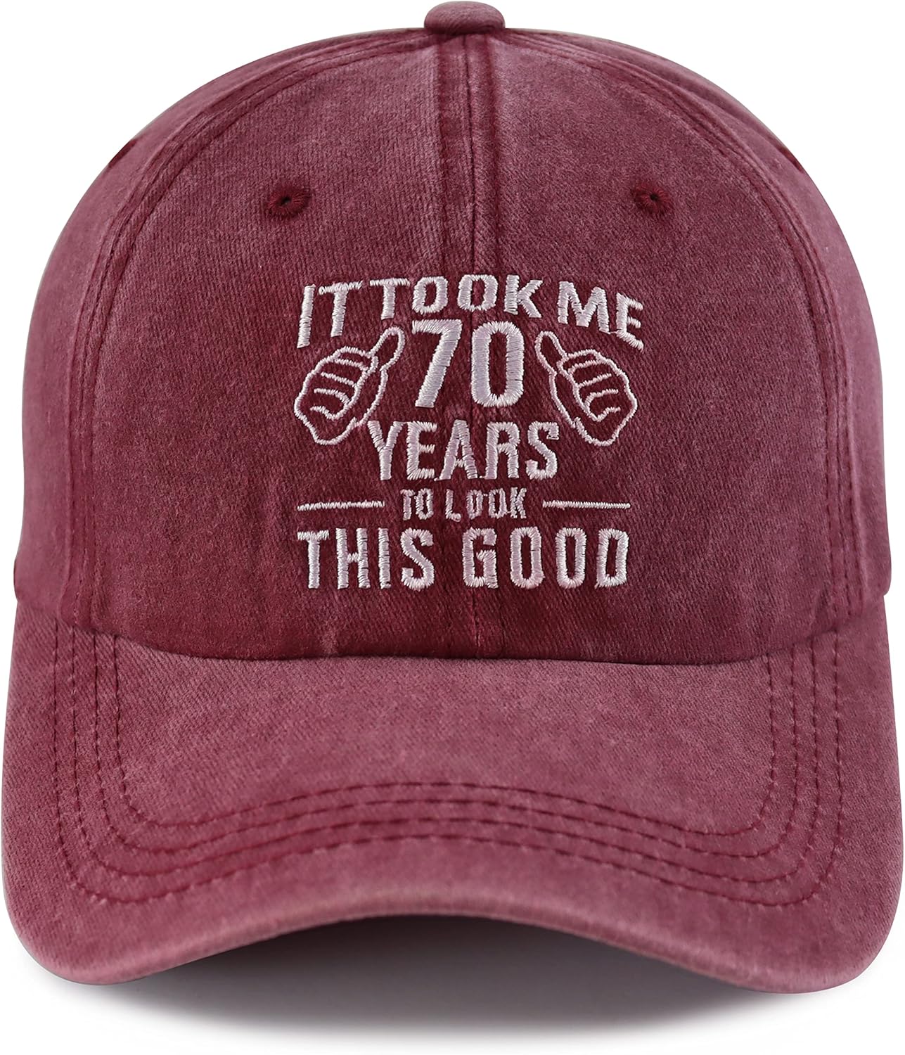 It Took Me 70 Years to Look This Good Hat for Women Men, Funny Adjustable Embroidery 70th Birthday Baseball Cap
