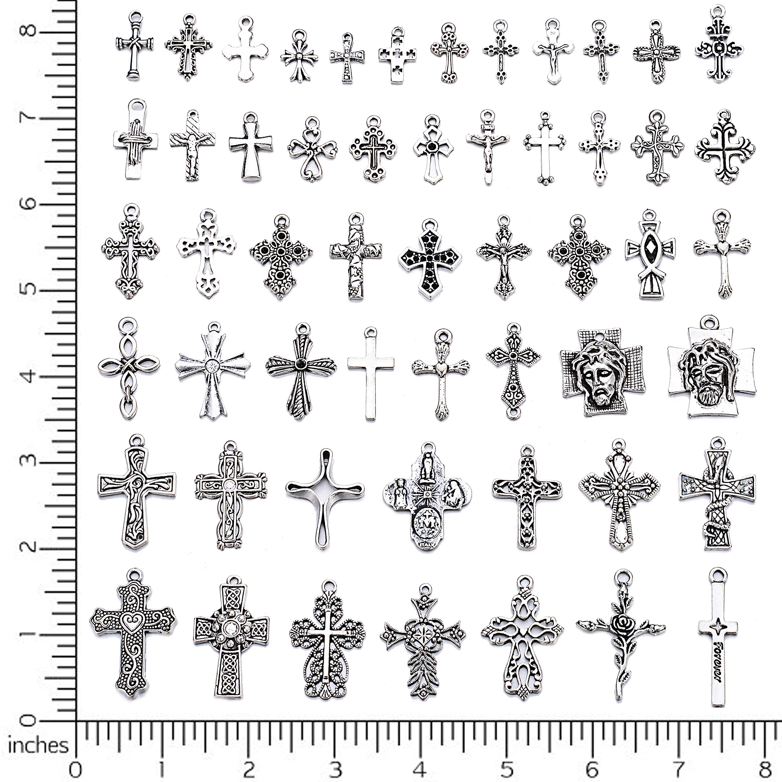 Cross Charms for Jewelry Making GXF817cross2