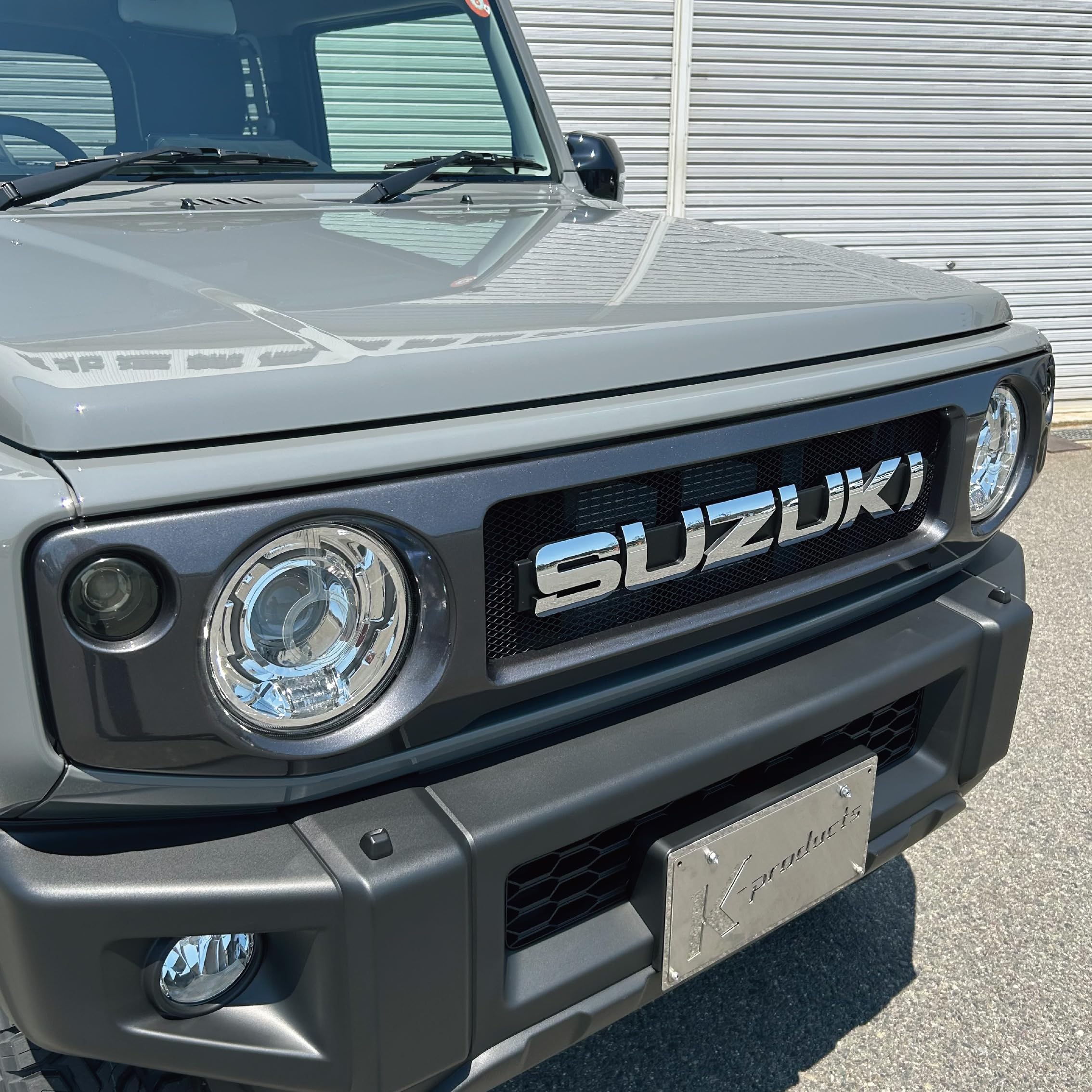 Suzuki Jimny フロントグリル　ビックエンブレム64、74, ノマド Suzuki Jimny フロントグリル ビックエンブレム64、74, ノマド