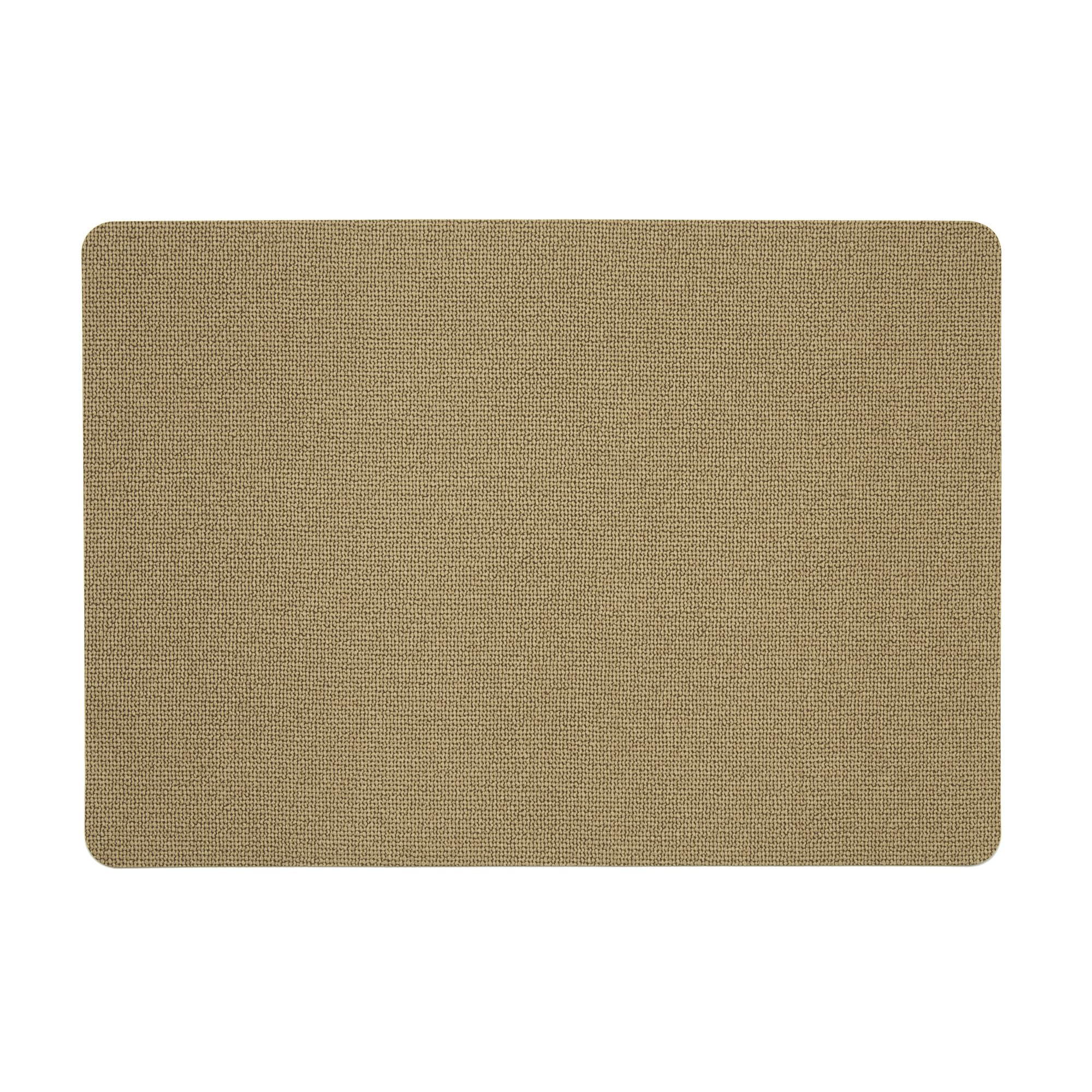 Guzzini Fiber Platzdeckchen Doppelseitig | 43x30 Cm Sandfarben | Wasserdichte Tischsets