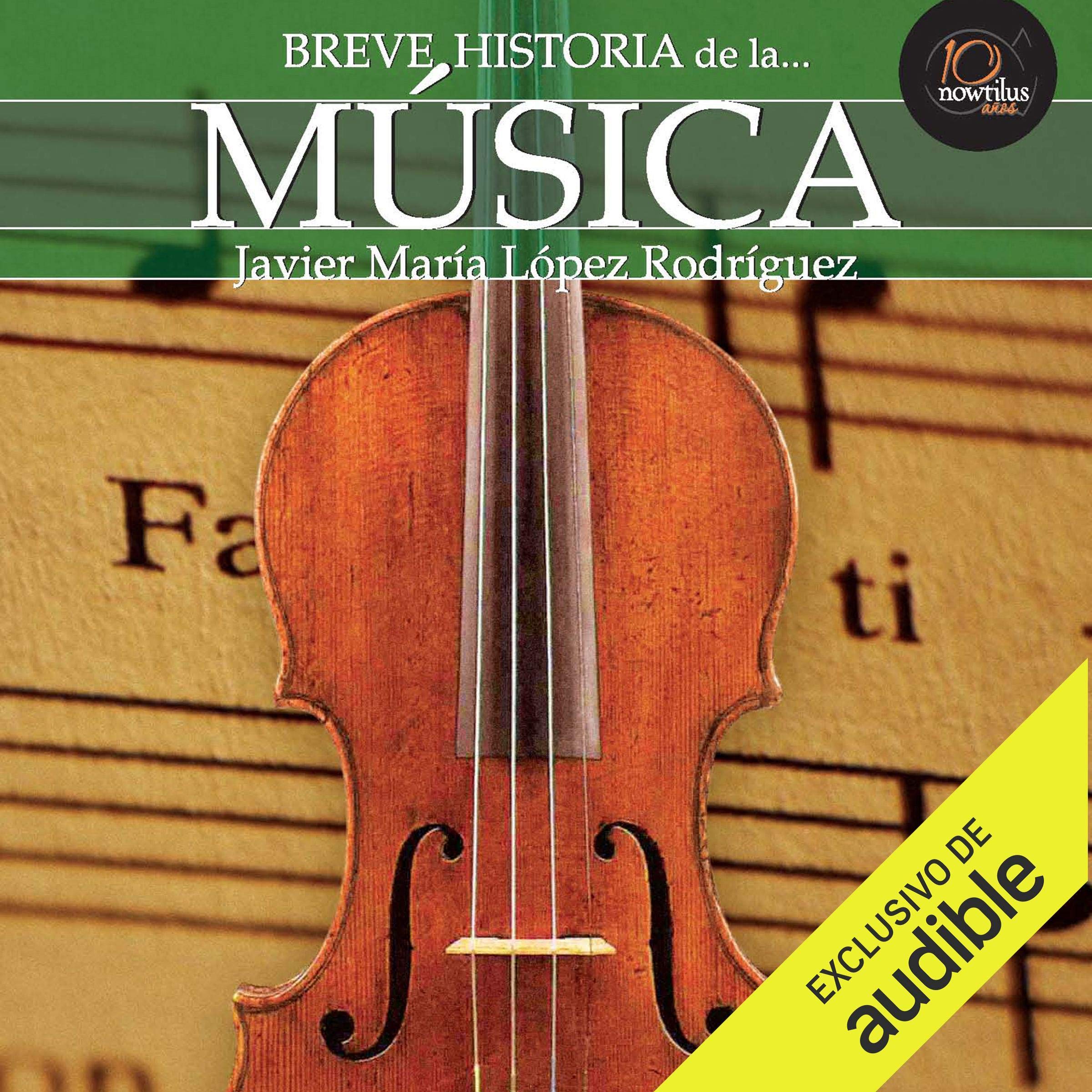 Cover art for Breve historia de la música