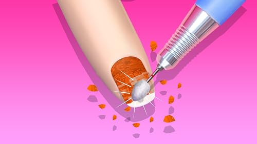Acrylic Nails Girls DIY Nail Art Customize Design Fun Skincare Games Satisfying Relaxing ASMR Gel Nails Manicure Girl Fashion Makeup Parlor Makeover Salon Game – vue 8